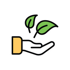 Go Green vector icon