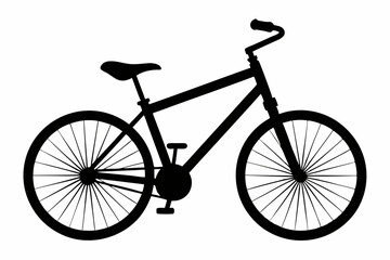 Simple Line Art Bicycle Vectors