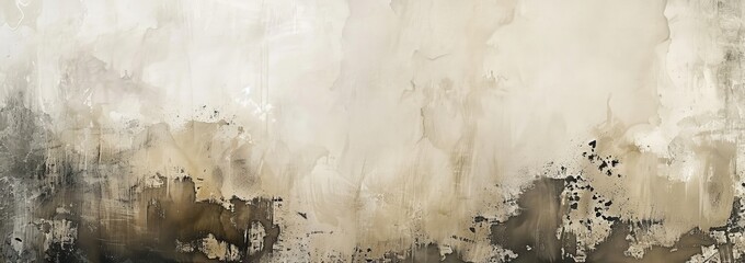 Fototapeta premium Grunge Texture Background With Beige And Brown Tones. Abstract Wall Effect, Modern Backdrop.