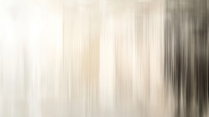 Abstract blurry photograph featuring vertical lines in neutral colors
