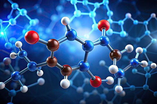 Citicoline CDP-choline Molecular Structure, Skeletal Formula, Pharmaceutical Compound, Cognitive Enhancement Supplement, Brain Health