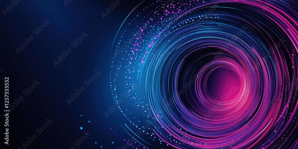 Poster digital background perfect for tech processes, neural networks, artificial intelligence, data transf