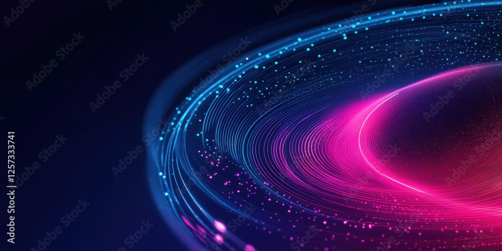 Poster digital background perfect for tech processes, neural networks, artificial intelligence, data transf