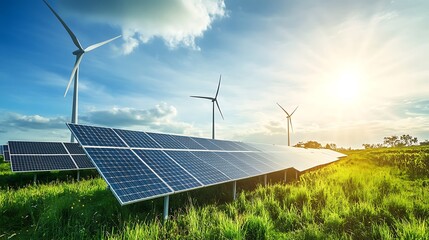 Renewable Energy: Harnessing the Power of Sun and Wind