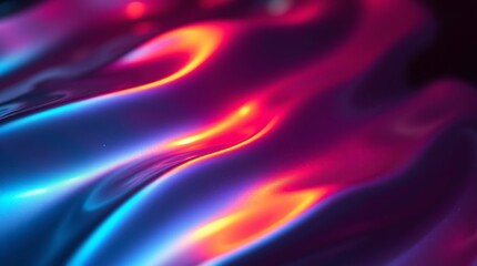 Obraz premium 3D Abstract Background - High-Resolution Geometric Shapes, Vibrant Colors, Dynamic Depth, and Light Effects