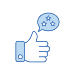 Loyalty vector icon 