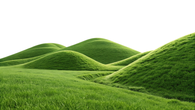 Rolling Green Hills Landscape Photography - Nature and Landscapes: .