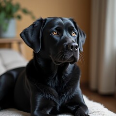 black labrador
