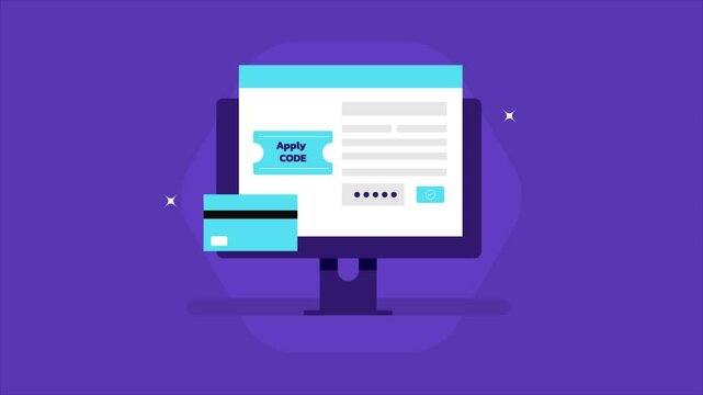 Apply discount code, Discount code promotion for better conversion and online sales, Discount coupon for customer retention. eCommerce sales campaign,