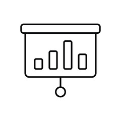 Bar Chart vector icon