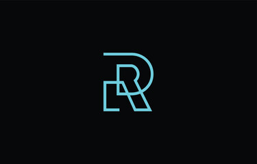 R CREATIVE TECH LETTER LOGO. This logo design is the process of creating a visual symbol that represents a brand, company, or individual.
