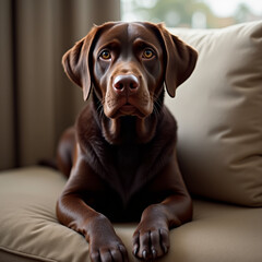 chocolate labrador retriever
