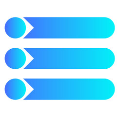 Obraz premium Blue Circle Infographic