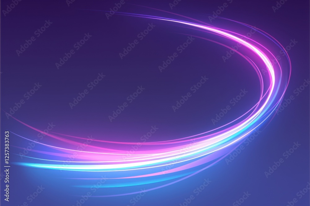Wall mural abstract vibrant color pulses background with vibrant color pulses and energetic light patterns. emp