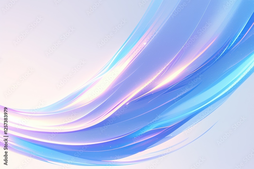 Wall mural abstract vibrant color pulses background with vibrant color pulses and energetic light patterns. emp
