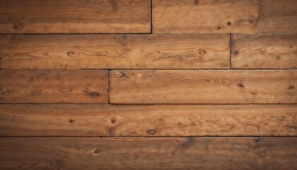 Naklejka premium Rustic wooden texture featuring brown planks for background and design applications