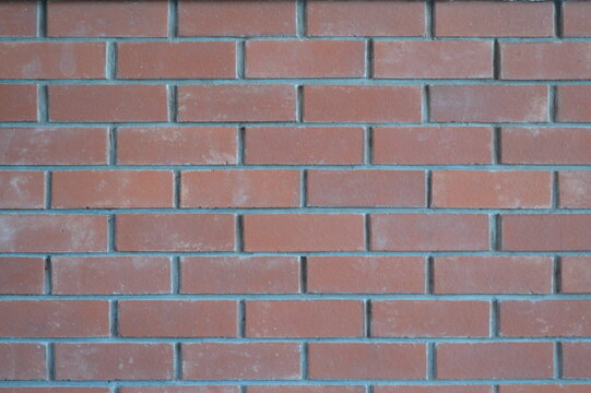 Old red brick wall | Dinding batu bata merah lama 