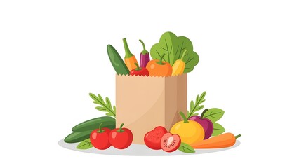 The Healthy Vitality of Colorful Fruits and Vegetables