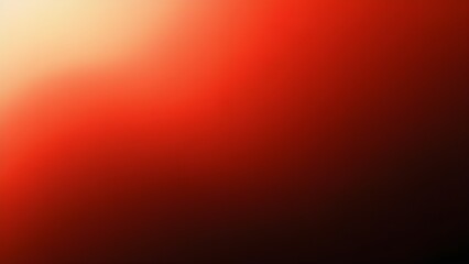 AI GENERATE, Smooth gradient colour red, cream and black, purpose for background. 