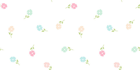 Abstract floral Repeat Pattern. Ditsy Print. Spring banner collection. Freedom Style. Ditsy Floral for Fashion, Texture, Decor, cover, surface, poster design, phone cases, children clothes print