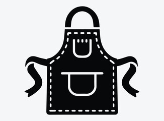 Apron Silhouette Vector Unique Designs