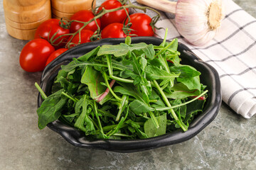 Arugula and spinach mix salad