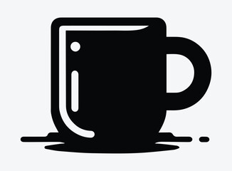 Mug Silhouette Vector Unique Designs
