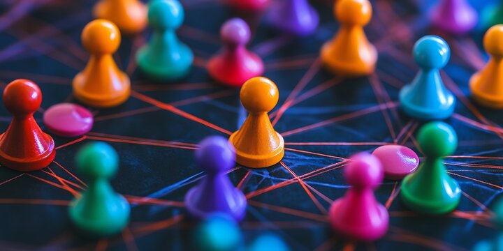 a close up of a game