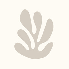 neutral sea coral minimalist logo