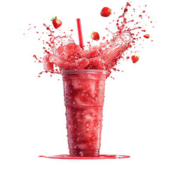 Refreshing Strawberry Slush: A Burst of Summer