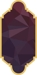 Islamic Low Poly Frame