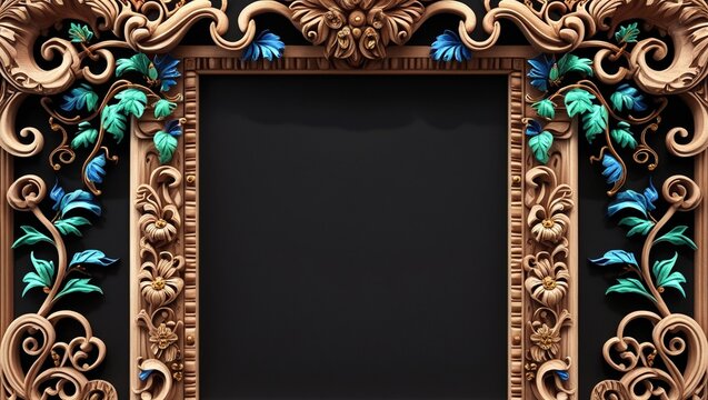 Ornate Baroque Frame