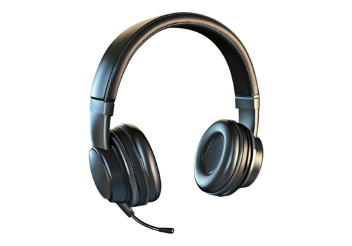 Call center headset.