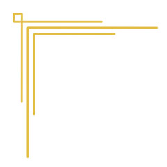 Chinese traditional ornaments frame corners