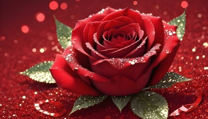 background valentine's day and wedding with flower