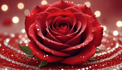 background valentine's day and wedding with flower