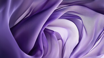 Obraz premium Elegant Purple Silk Fabric Drape Background