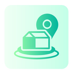 Address  gradient icon
