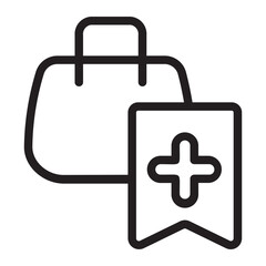 Obraz premium favourite line icon