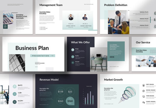 Businiess Plan Presentation Template