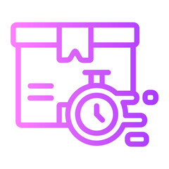 Fast Delivery gradient icon