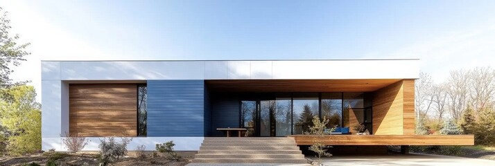 Modern Architectural Design of a Charming Minimalist House