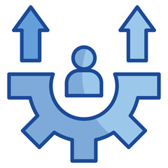 Skill Development  Icon Element For Design