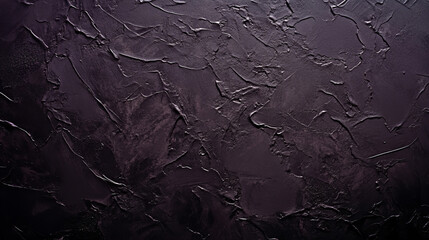 Fototapeta premium Dark textured surface with rough cracked layers, ideal for modern design, luxury branding, industrial decor, and creative photography backgrounds