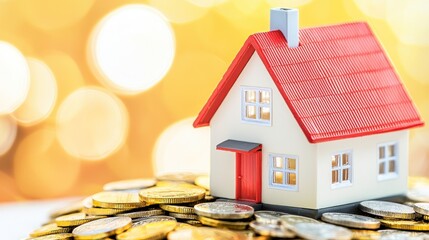 House Model on Coins: Representing Homeownership and Finances