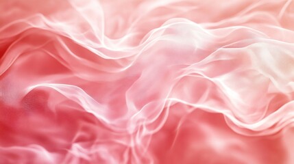 Obraz premium A soft, flowing texture in shades of pink, resembling fabric or abstract waves.
