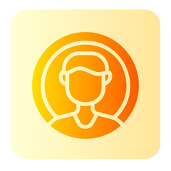 Profile User gradient icon