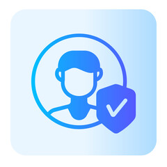 security gradient icon