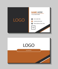 modern business card design template
