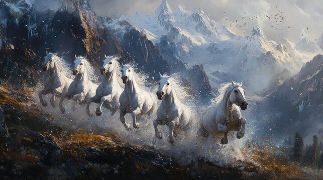 Horses White Fantasy Images – Browse 138,723 Stock Photos, Vectors